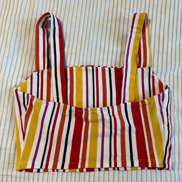Forever 21 striped tank top - Picture 2 of 2